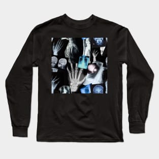 X Ray Pattern - Human Anatomy Long Sleeve T-Shirt